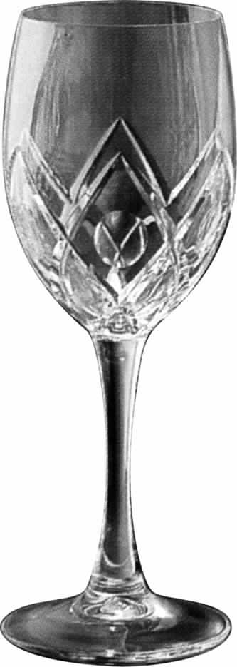 Vicomte Plessis Water Goblet by Cristal D'Arques - Durand-1