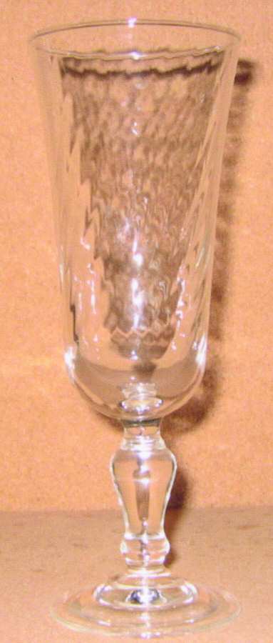 Volute Fluted Champagne by Cristal D'Arques - Durand-1