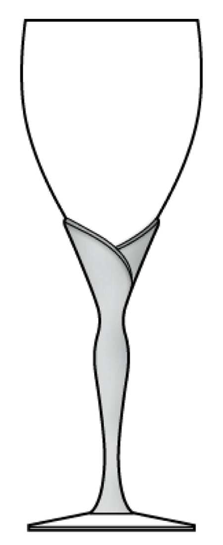 Calla Water Goblet by Christinenhutte-1