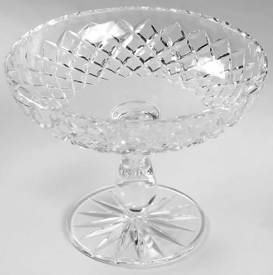 Canterbury (Flared Stem) Round Compote (Height X Width) by Ceska-1