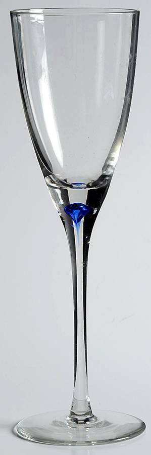 Diane Blue Wine Glass by Colony-1