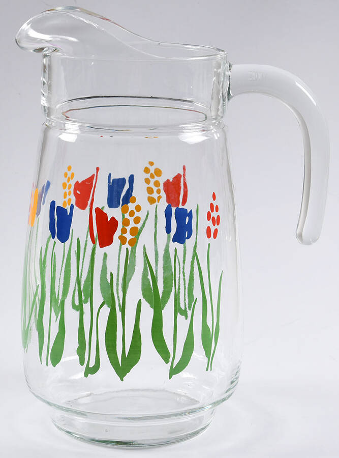 Spring Garden 72 Oz Pitcher by Cristal D'Arques - Durand-1