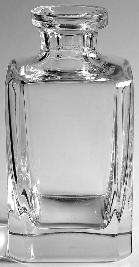 Keos Whiskey Decanter No Stopper by Cristal de Sevres-1