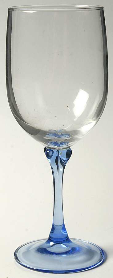 Veronese Azur Water Goblet by Cristal D'Arques - Durand-1