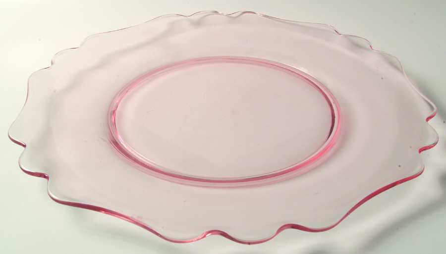 3400 Pink 14" Chop Plate (3400) by Cambridge-1