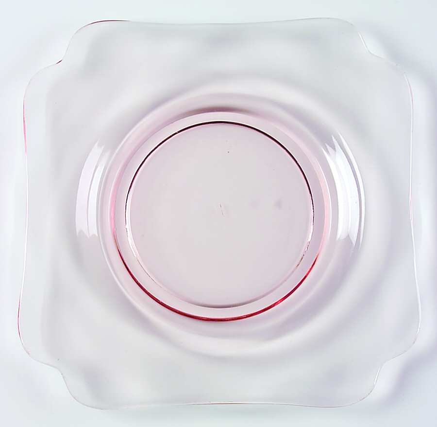 3400 Pink 7" Salad Plate (Shape 3400) by Cambridge-1