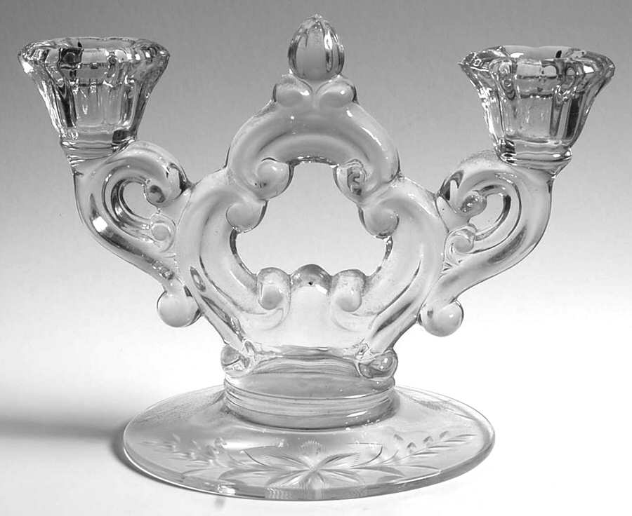 Vesta Double Light Candlestick by Cambridge-1
