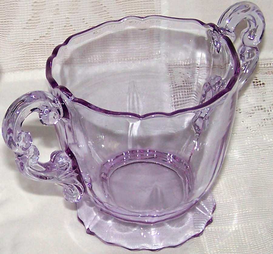 3400 Heatherbloom 3400/68 Open Footed Sugar by Cambridge-1