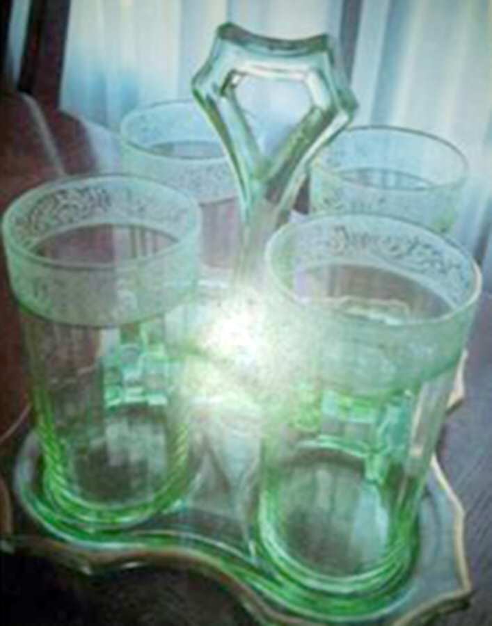 Florentine Green (Stem 3060) Bridge Set Tumbler by Cambridge-1