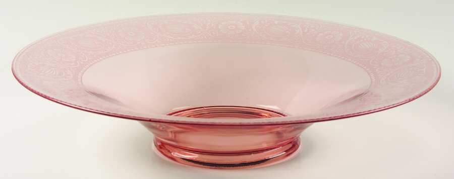 Etch 727 Pink 12" Flared Bowl by Cambridge-1