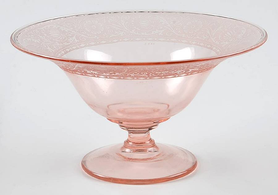 Etch 727 Pink Mayonnaise Bowl, Bowl Only by Cambridge-1