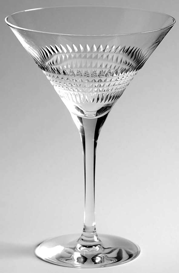 Facettes Martini Glass by Christofle-1
