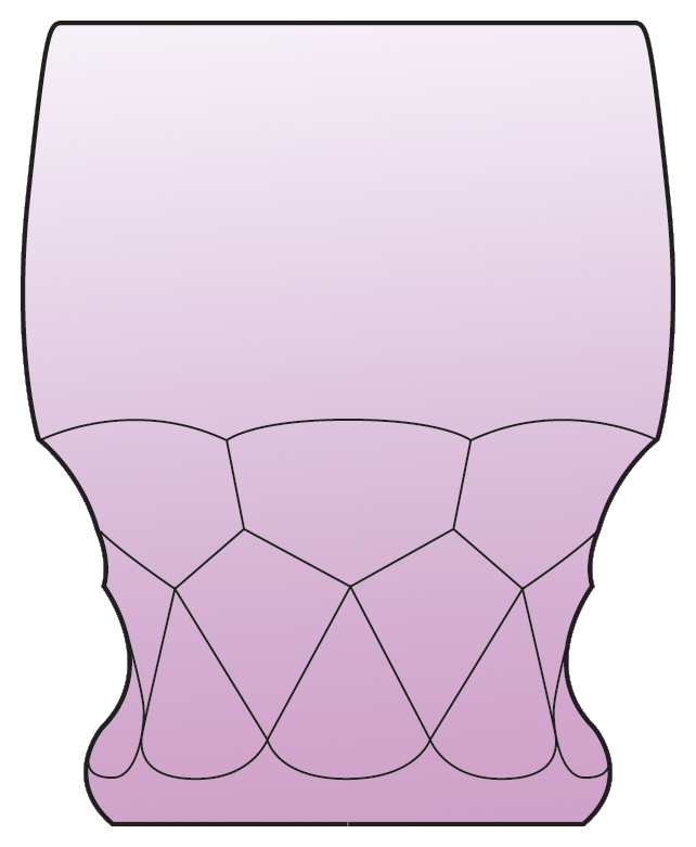 Georgian Heatherbloom 9 Oz Flat Tumbler by Cambridge-1