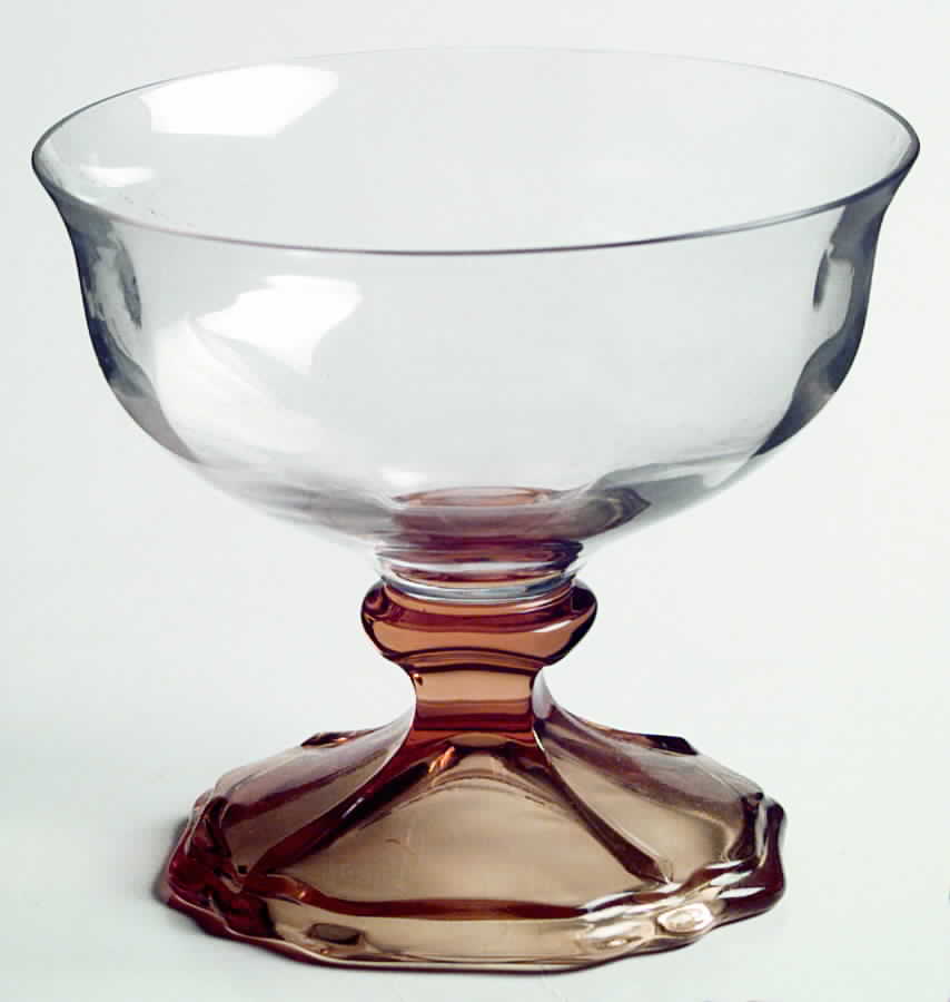 3025 Amber Low Sherbet by Cambridge-1