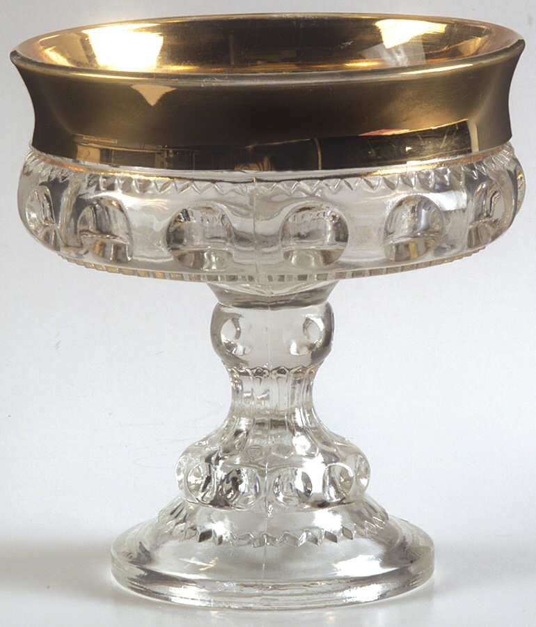 Gold Crown 5" Height Open Compote by Colony-1