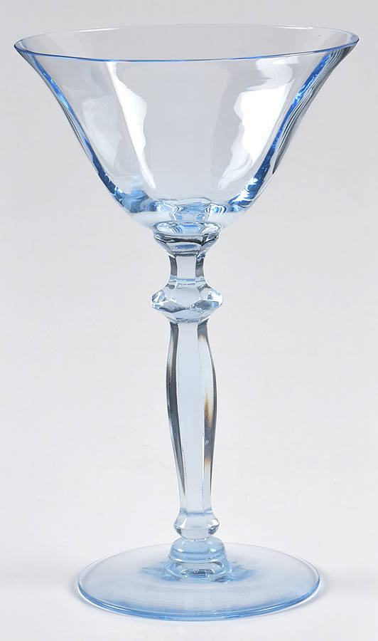 3120 Blue (All Blue) Champagne/Tall Sherbet by Cambridge-1