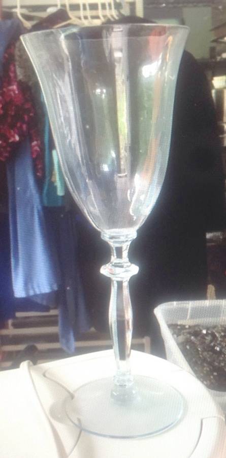 3120 Blue (All Blue) Water Goblet by Cambridge-1