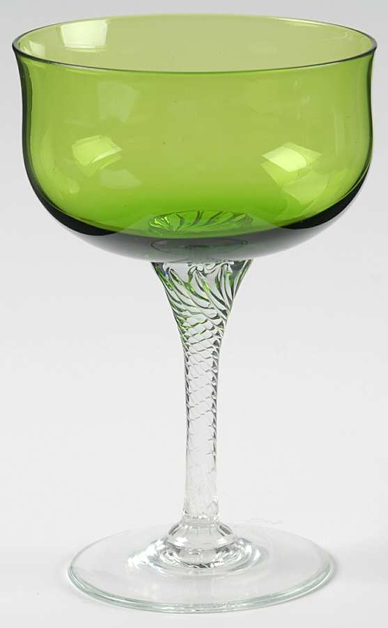 Saturn Green Champagne/Tall Sherbet by Colony-1