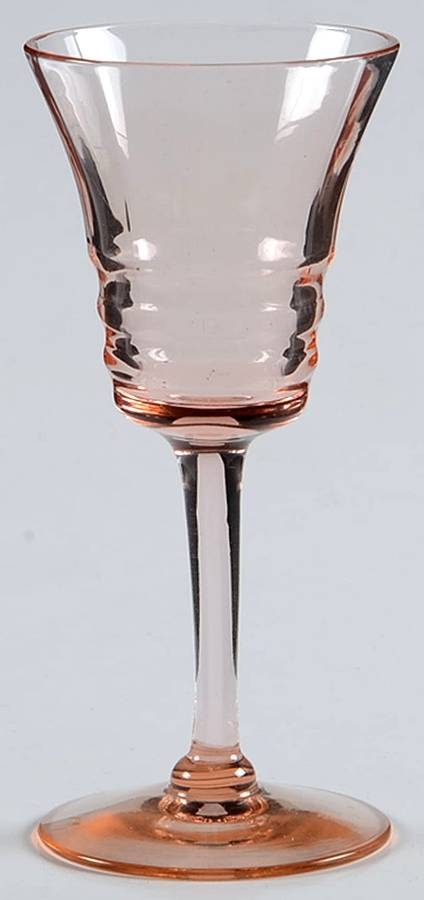3077 Pink Cordial Glass by Cambridge-1
