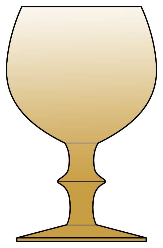 Provincial Spanish Gold Water Goblet by Colony-1