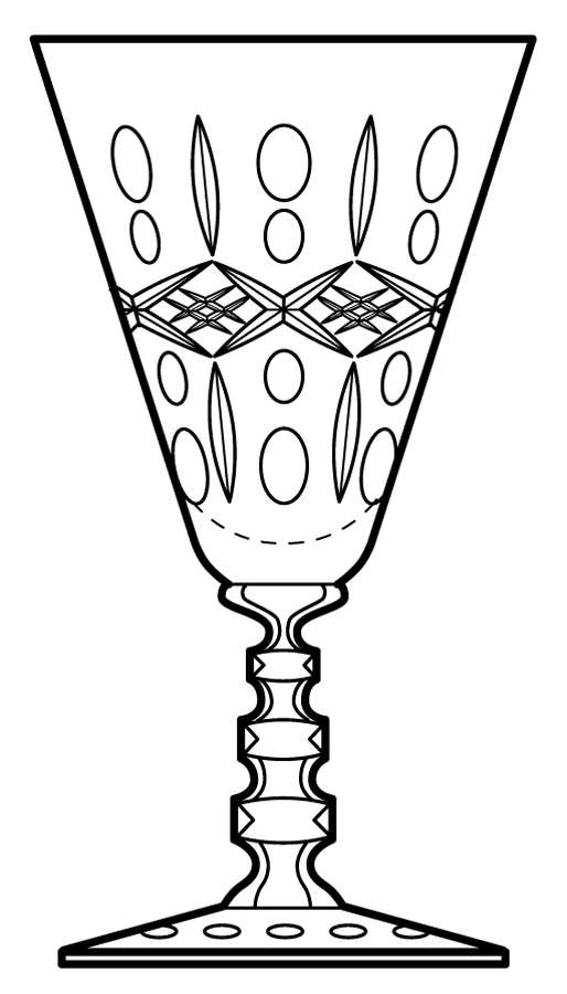 Buckingham Water Goblet by Cambridge-1