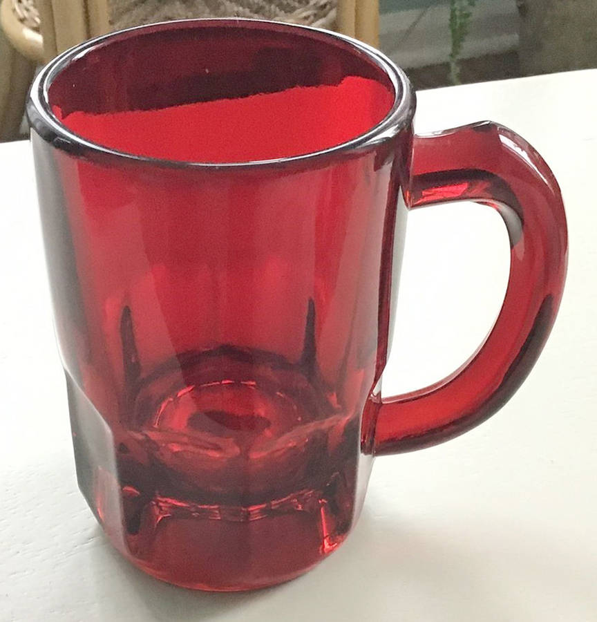 Jefferson Ruby Beer Glass by Cambridge-1