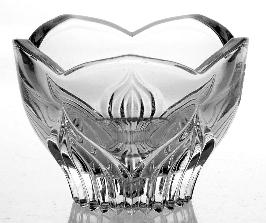 Ancona Single Light Candlestick by Cristal D'Arques - Durand-1