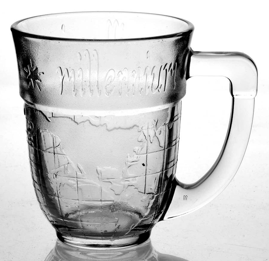 Millennium 2000 Mug by Cristal D'Arques - Durand-1