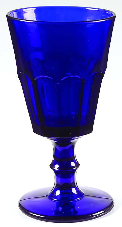 Jefferson Cobalt Blue Water Goblet by Cambridge-1