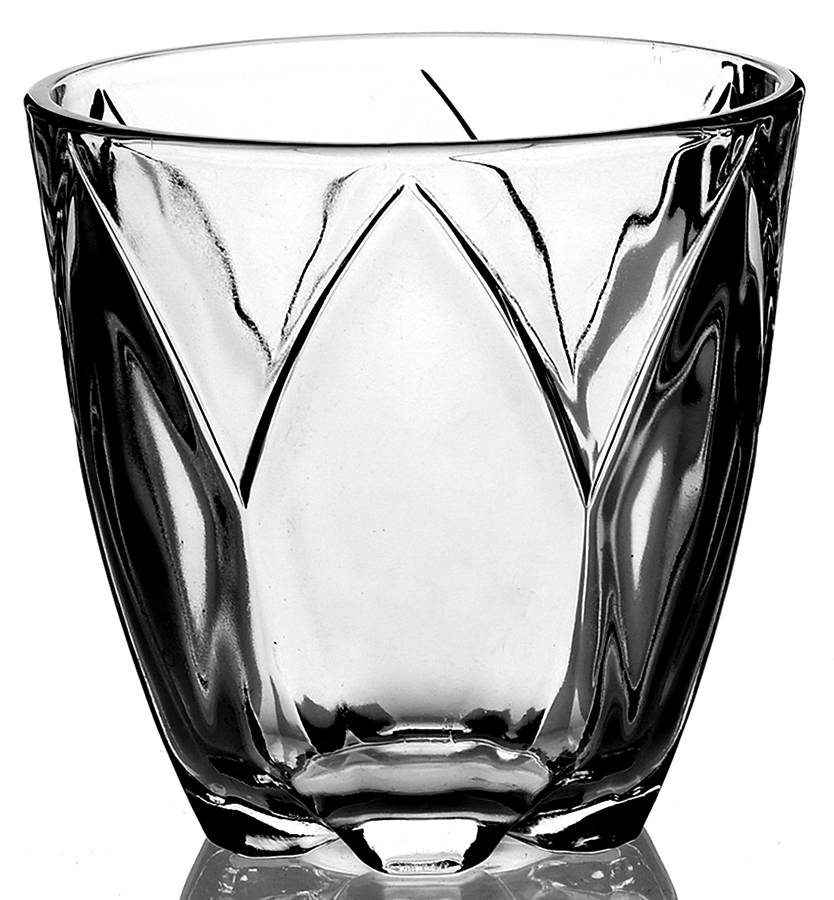 Pompano Tulip Double Old Fashioned by Cristal D'Arques - Durand-1