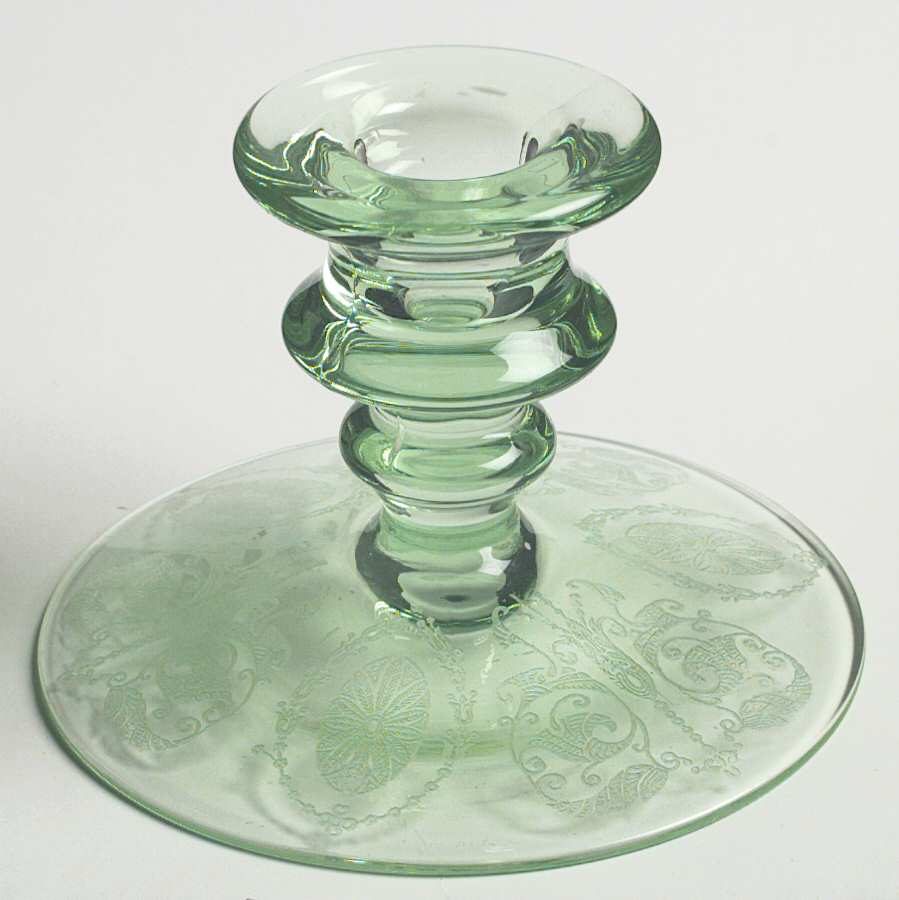 Etch 706 Green Single Light Candlestick by Cambridge-1