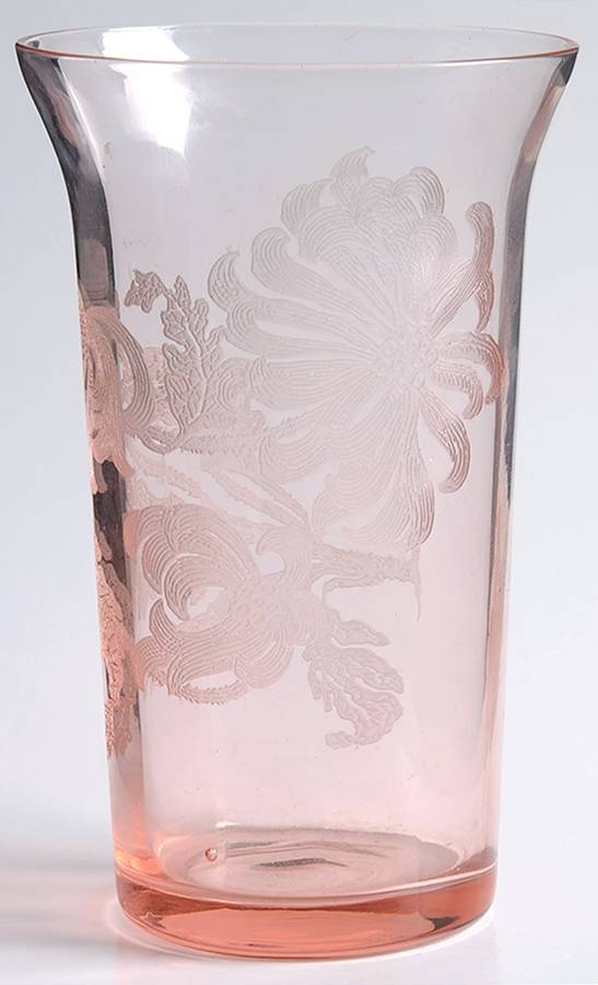 Chrysanthemum Pink 12 Oz Flat Tumbler by Cambridge-1