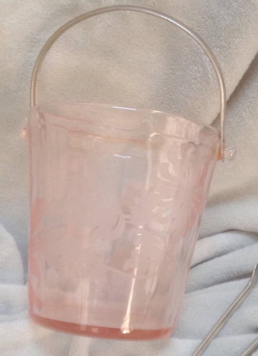 Chrysanthemum Pink Ice Bucket by Cambridge-1