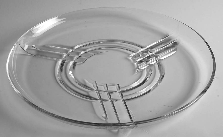 Arizona-Parallels 13" and Over, Platter by Cristal D'Arques - Durand-1