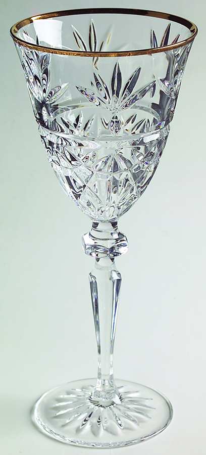 Traditions Gold Wine Glass by Cristal D'Arques - Durand-1