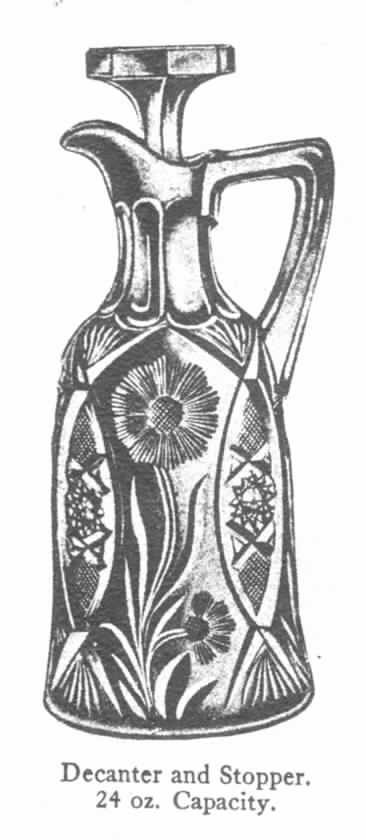 Daisy Clear Decanter & Stopper by Cambridge-1