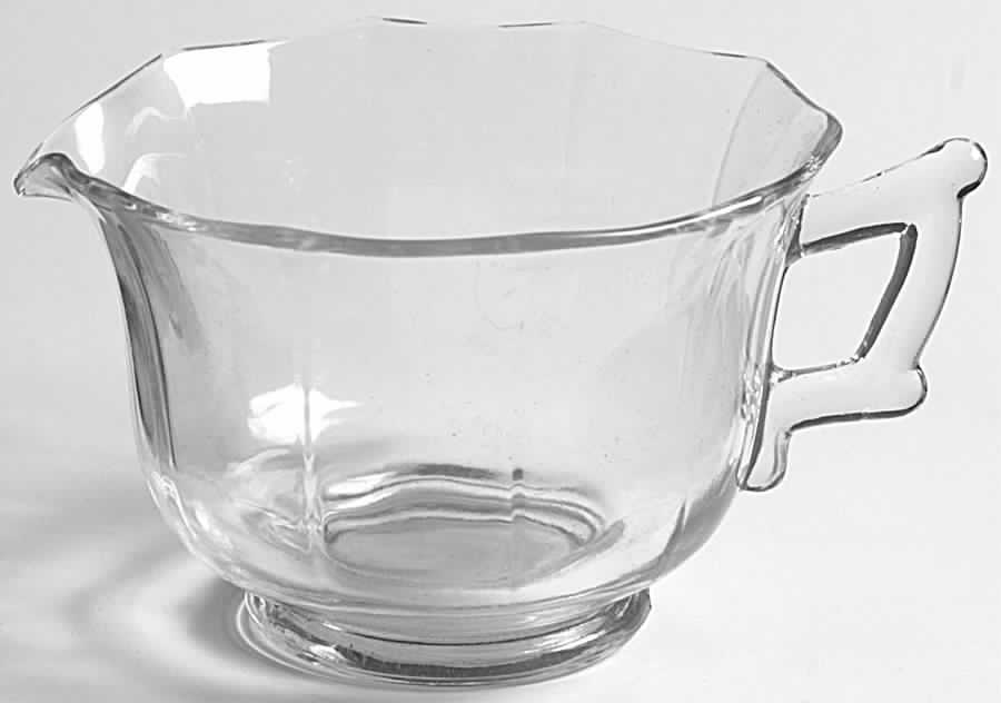 Decagon Clear Creamer by Cambridge-1