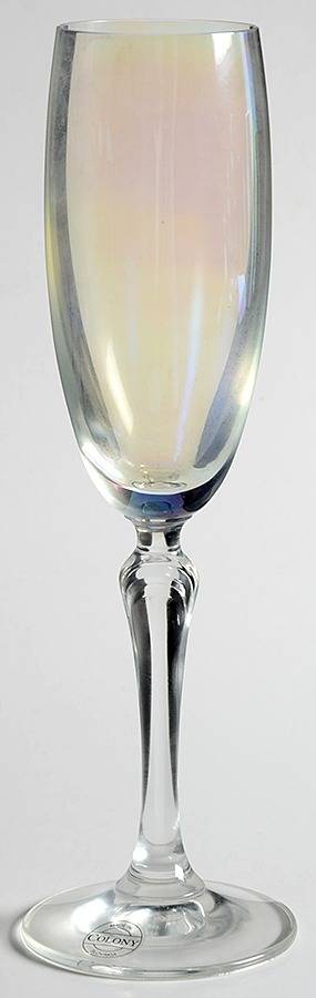 Bijoux (Iridescent) Fluted Champagne by Colony-1