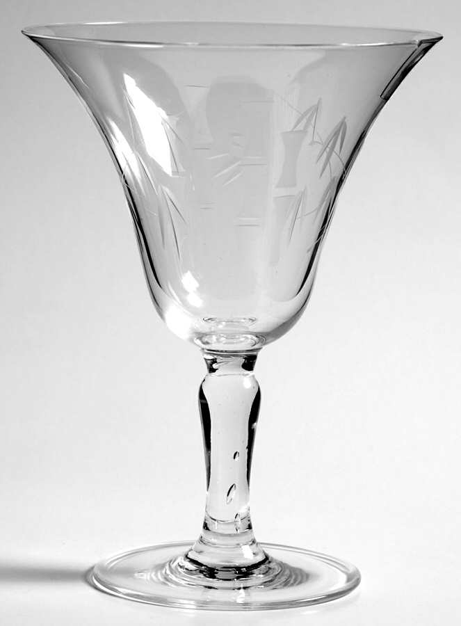 Old Bamboo Champagne/Tall Sherbet by Craftsman Stemware-1