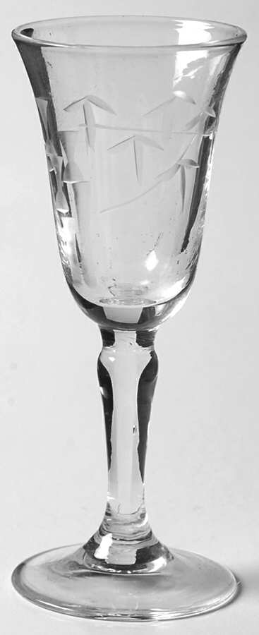 Old Bamboo Cordial Glass by Craftsman Stemware-1