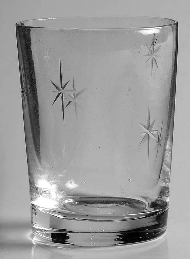 Star Dust Shot Glass by C G Quartzex Crystal-1