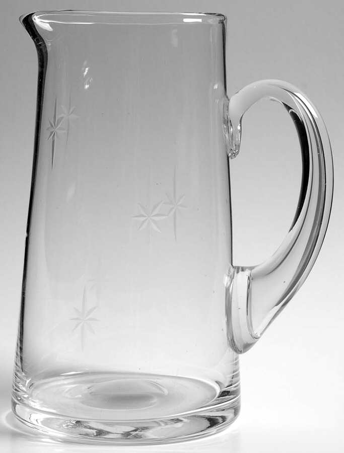 Star Dust 48 Oz Pitcher by C G Quartzex Crystal-1
