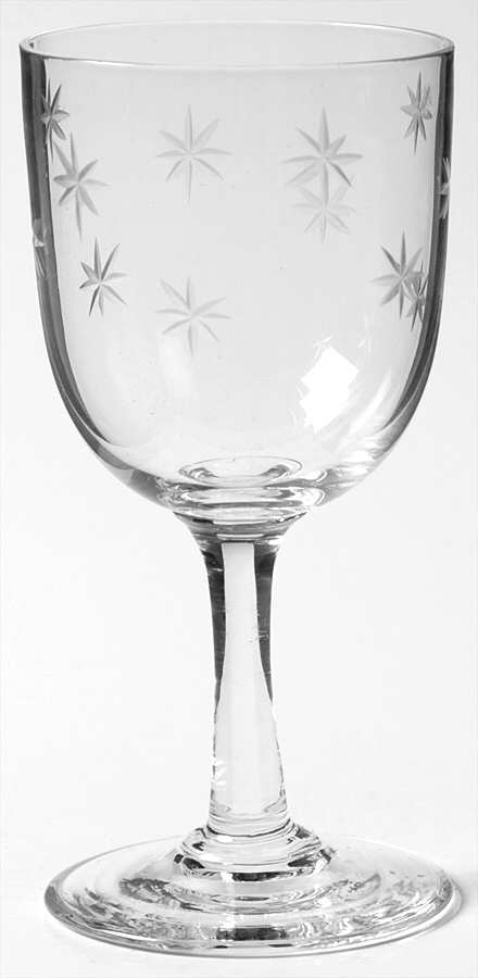 Star Dust Wine Glass by C G Quartzex Crystal-1