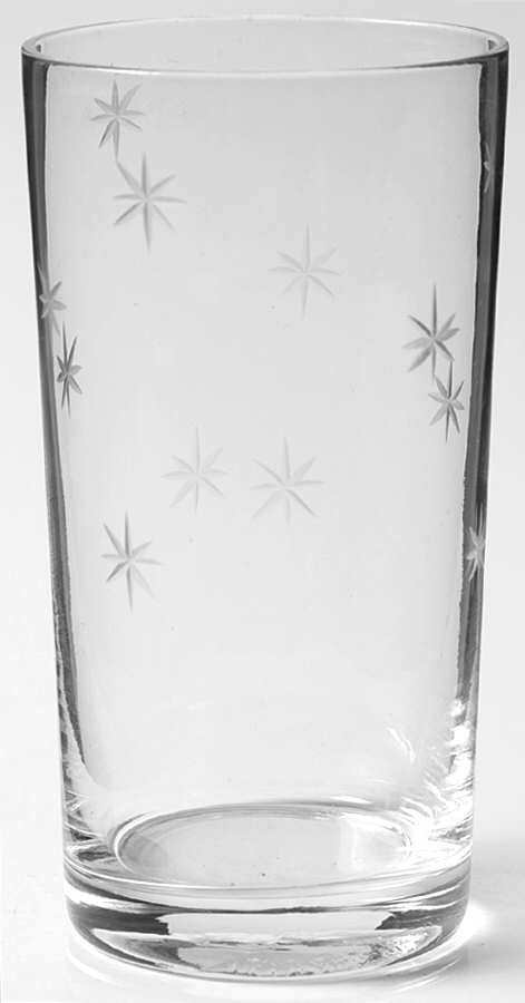 Star Dust 10 Oz Flat Tumbler by C G Quartzex Crystal-1