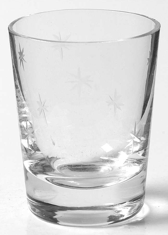 Star Dust Shot Glass by C G Quartzex Crystal-1