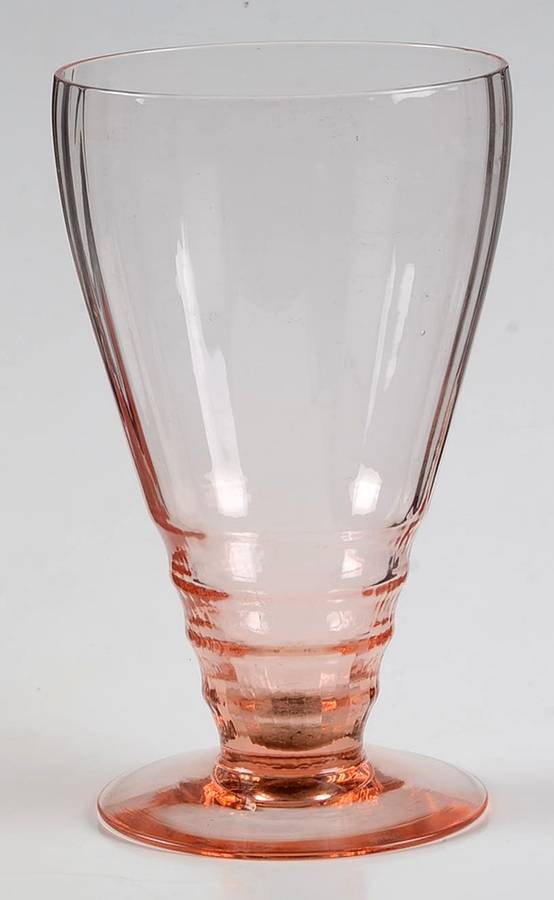 3075 Pink 10 Oz Footed Tumbler by Cambridge-1