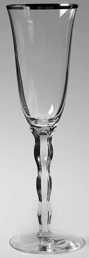 Kawali Platinum Fluted Champagne by Christofle-1