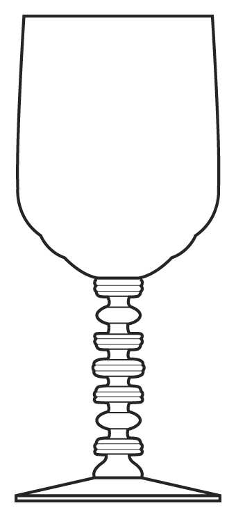 3112 Clear Water Goblet by Cambridge-1