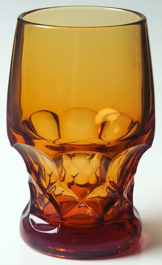 Georgian Amber 12 Oz Flat Tumbler by Cambridge-1