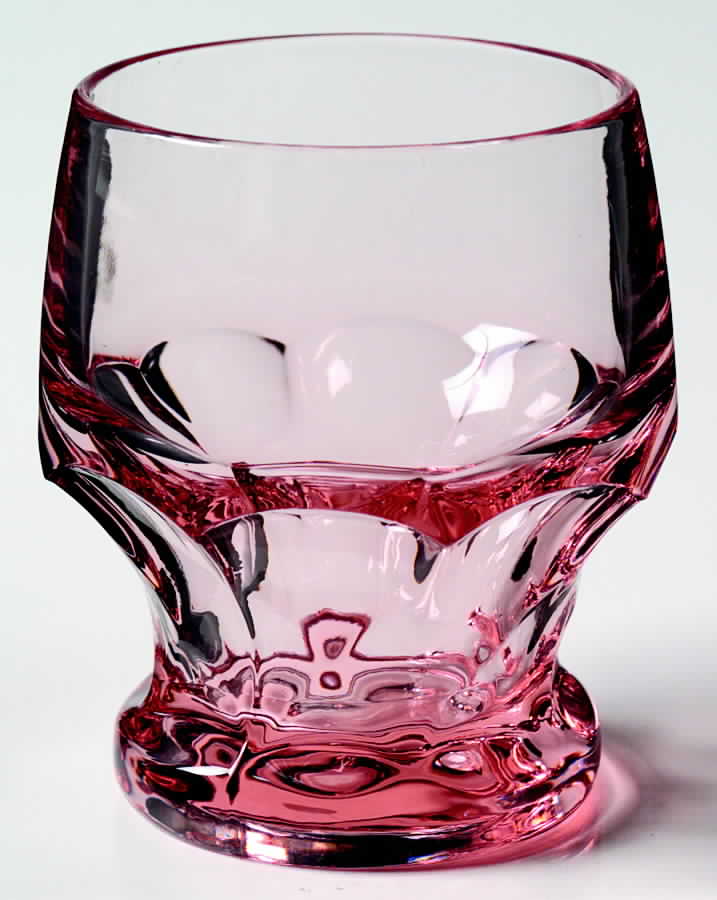 Georgian Pink 9 Oz Flat Tumbler by Cambridge-1